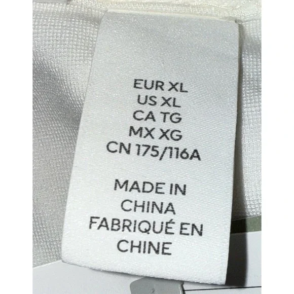 Women's XL Cropped chic White Long Sleeve Square Neck Corset Top Blouse H&M NWT‎ - Picture 3 of 12